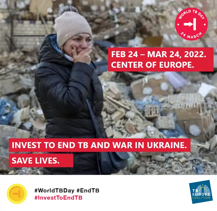 Invest To End TB and War in Ukraine. Save Lives.