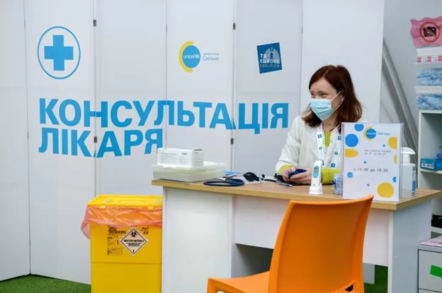 TBEC shared its experience in the implementation of the project on medical support for visitors of the “Spilno” points during the UNICEF Annual Review Meeting