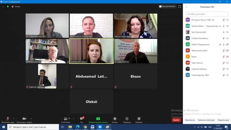 An initiative on needs assessment is ongoing in Tajikistan