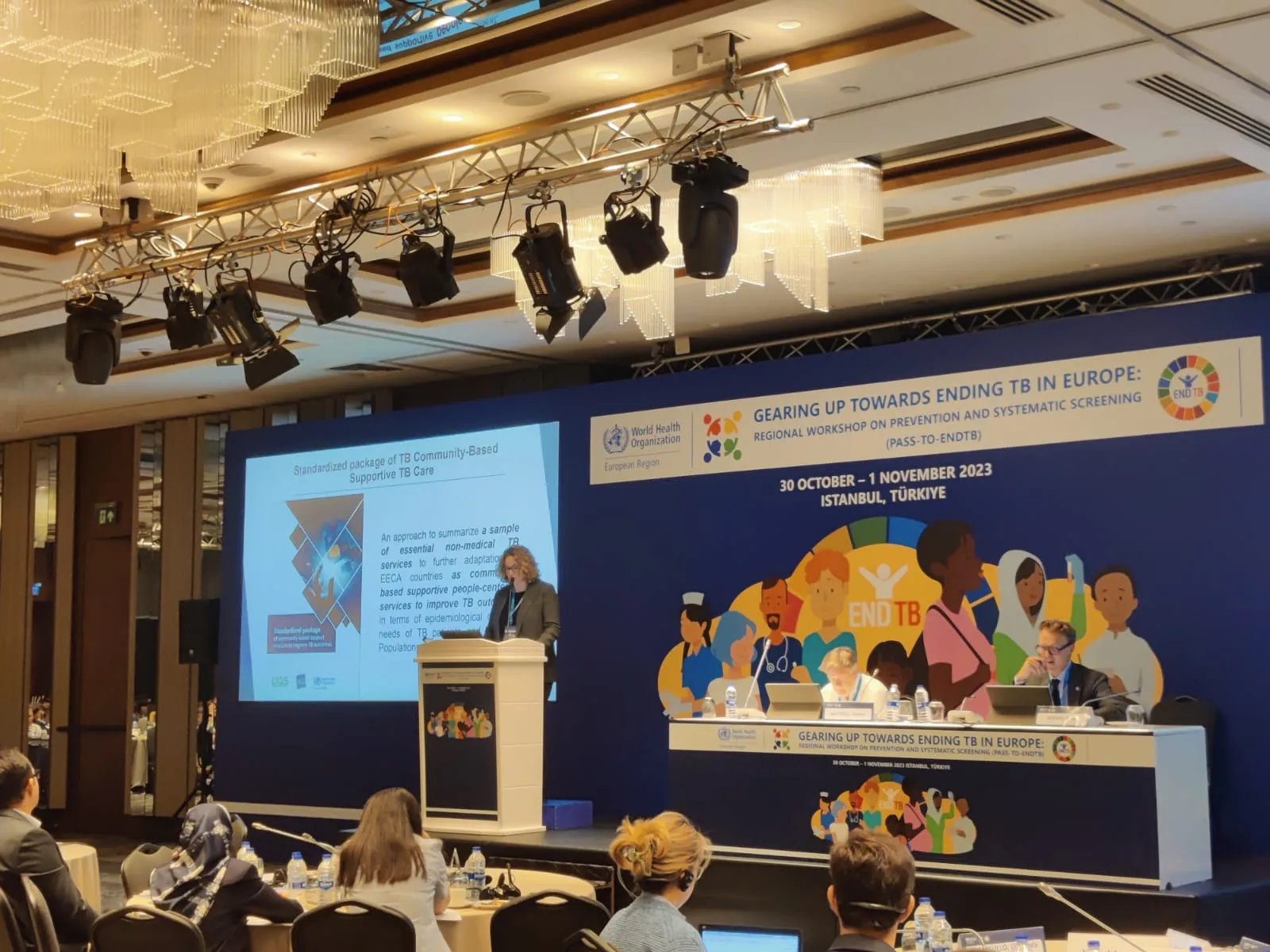 TBEC Director spoke about the role of local communities in the fight against TB at the EuroWHO regional workshop
