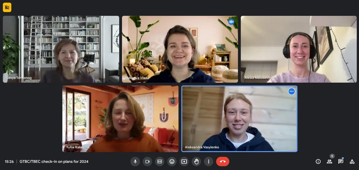 A coordination meeting between TBEC and Global TB Caucus was held on February, 8