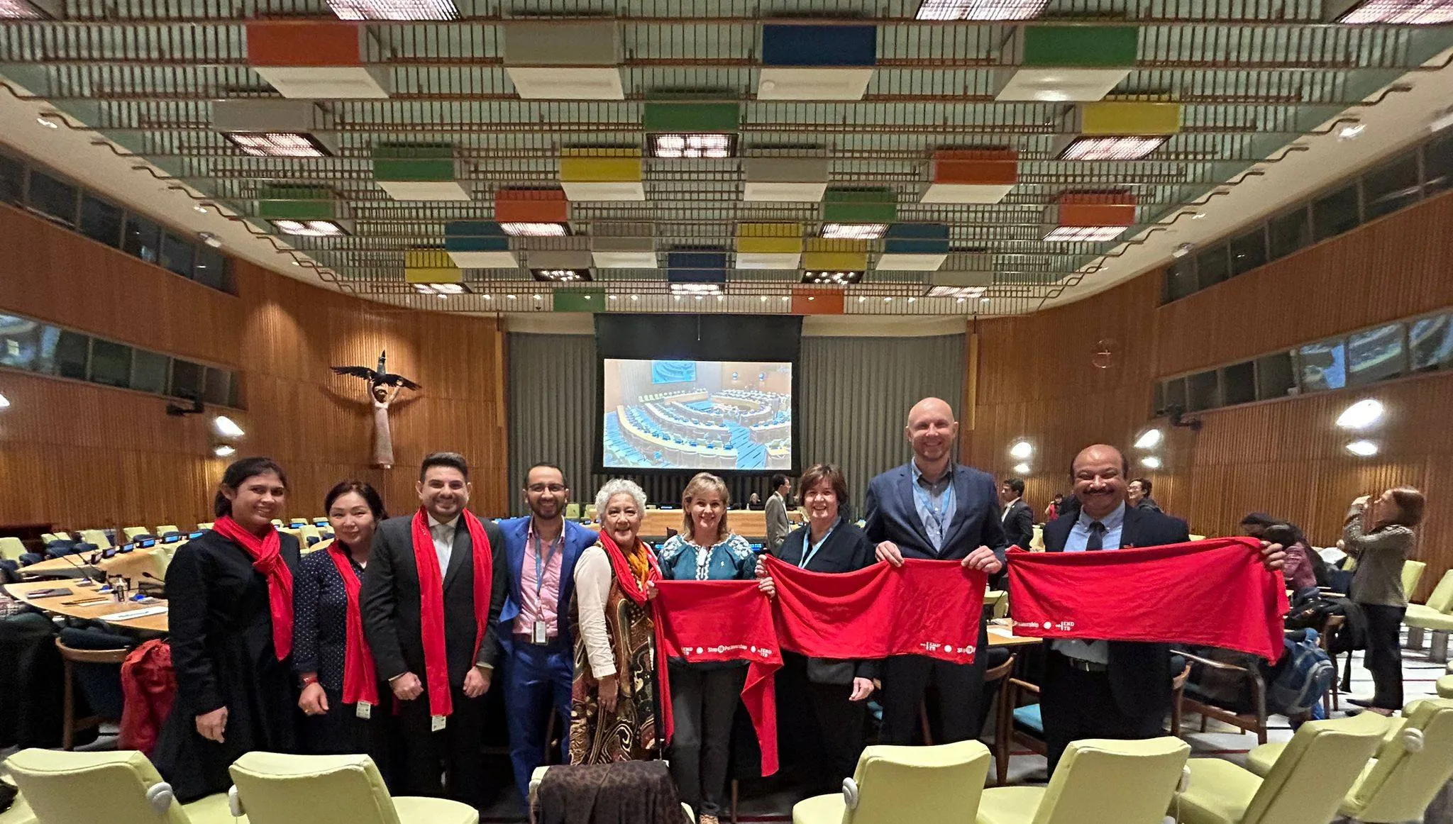 In New York civil society representatives advocated for the inclusion of the key TB asks in the draft of the Political Declaration on AMR