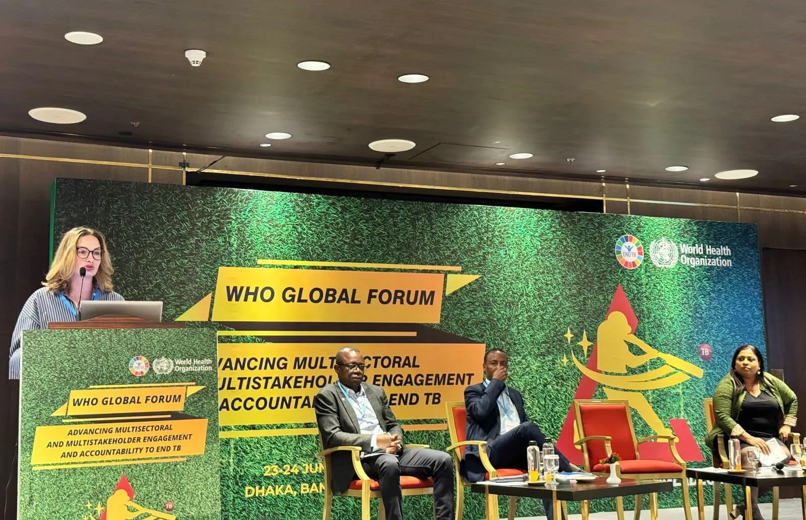 The WHO First Global Forum on Advancing Multisectoral and Multistakeholder Engagement and Accountability to End TB took place in Bangladesh