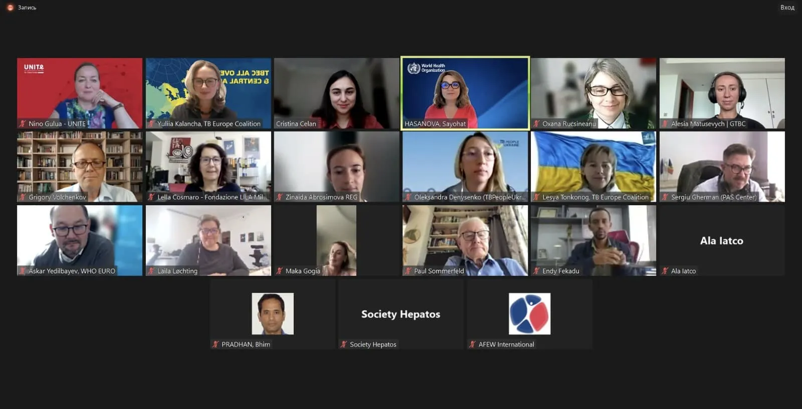 The Regional Collaborating Committee on Accelerated Response to TB, HIV and Viral Hepatitis (RCC-THV) was held