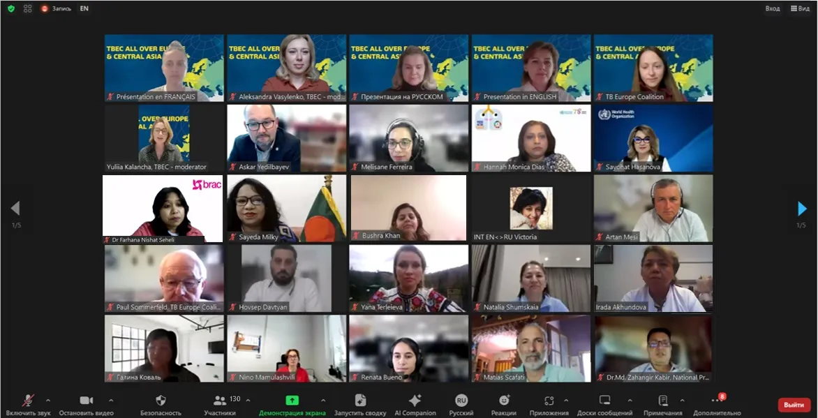 Good practices in implementing key steps of the MAF-TB were discussed by participants of the second Interregional Meeting