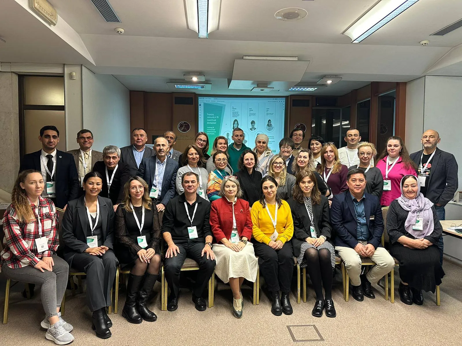 A training on community engagement in TB research and development was held in Moldova