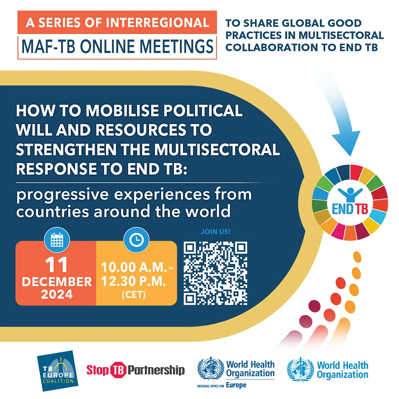 Interregional MAF-TB Online Meeting “How to mobilise political will and resources to strengthen the multisectoral response to end TB: Progressive experiences from countries around the world”