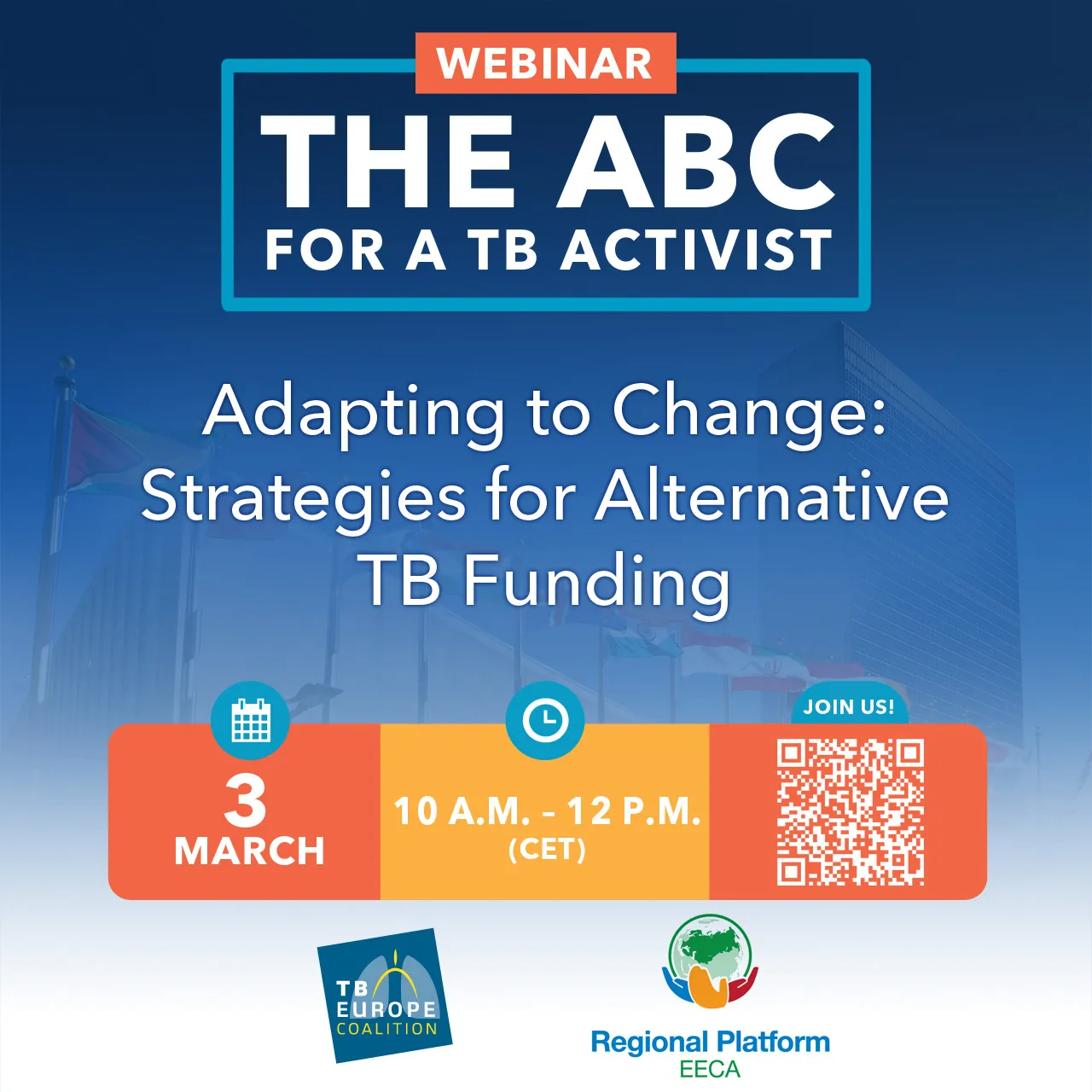 Webinar "Adapting to Change: Strategies for Alternative TB Funding"