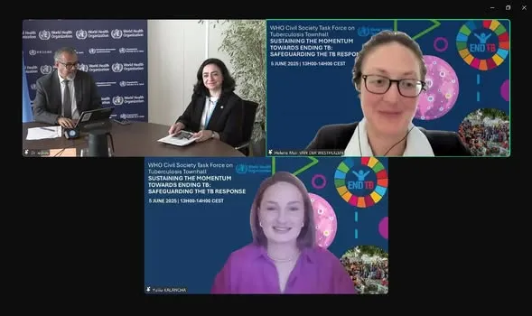 the Townhall “Sustaining the Momentum Towards Ending TB: Safeguarding the TB Response” took place